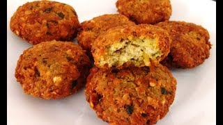 How To Make Lebanese Falafel at Home  Easy Falafel Recipe [upl. by Nivert]