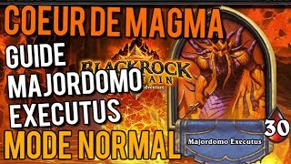 Chambellan Executus Normal  Mont Rochenoire  Coeur de Magma  HearthStone  FR [upl. by Willa]