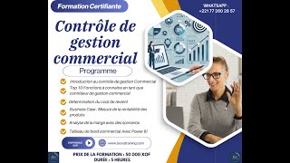 1Présentation de la formation sur le Contrôle de Gestion Commercial [upl. by Danella]