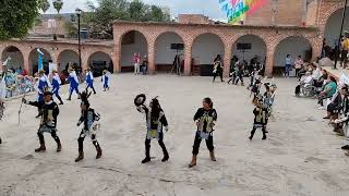 Danza de Apaches y Franceses  Fiesta de los Remedios 2023  COMONFORT GTO [upl. by Tunk]