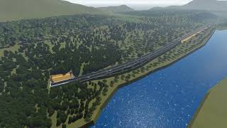 SIBIU  PITESTI HIGHWAY ANIMATION PRESENTATION  V2 [upl. by Retloc]