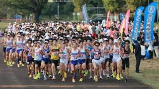 【箱根駅伝予選会】１５キロも立大がトップ ２位・日体大、３位・山梨学院大 順大は１２位 [upl. by Francisca119]