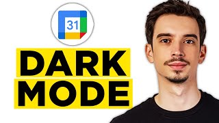 How To Make Google Calendar Dark Mode 2024 [upl. by Ahsitram]