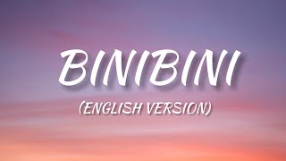 BINIBINI  English VersionLyrics   Justin Vasquez Cover Binibini Englishversion [upl. by Hayilaa]