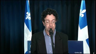 Bernard Drainville chante Normand LAmour [upl. by Sayette]