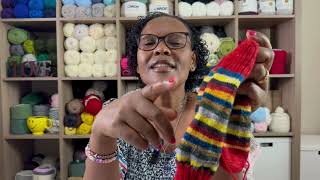 Crochet flowers knitting  new yarn haul Episode 60 [upl. by Albright]