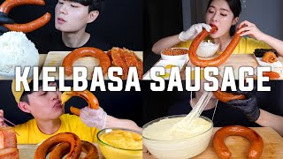 Kielbasa Sausage ASMR MUKBANG COMPILATION [upl. by Nilyram120]