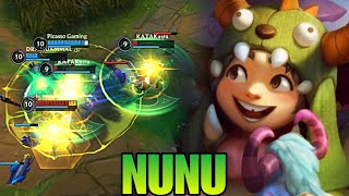 ليش لازم تحترف نونو السبب بهل مقطع؟  WILD RIFT NUNU E WILLUMP [upl. by Sladen]