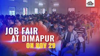 NCSC FOR DIFFERENTLY ABLED DIMAPUR TO ORGANIZE JOB FAIR IN DIMAPUR ON NOV 29 [upl. by Ras]