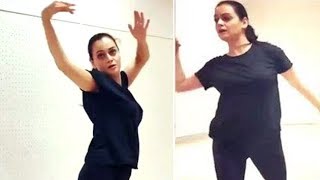 Dia Mirza Dancing On RHTDM Zara Zara Song  Bollywood Buzz [upl. by Lered467]