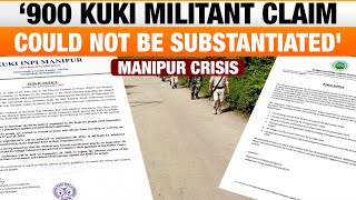 Manipur on Alert Amid Claims of 900 Kuki Militants Infiltrating Manipur Could Not Be Substantiated [upl. by Siwel463]