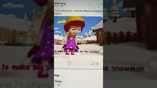 Winter songs fun in the snow nursery rhymes  happykidsTV [upl. by Rodoeht]