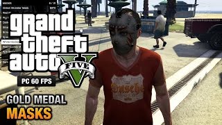 GTA 5 PC  Mission 36  Masks Gold Medal Guide  1080p 60fps [upl. by Nraa689]