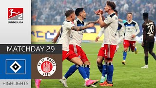 Crazy Goal Spectacle HSV Wins City Derby  HSV  FC St Pauli  Highlights  MD29  Buli 2 202223 [upl. by Arehahs]