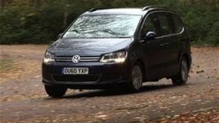 Volkswagen Sharan video review 90sec verdict [upl. by Beisel399]