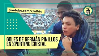 Todos los goles de Germán Pinillos con Sporting Cristal  albto [upl. by Alten635]