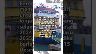 ‎‎486 ASDP TINGKATKAN PELAYANAN TIKET FERRY DENGAN [upl. by Antony]