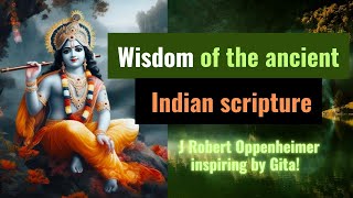 Wisdom of the ancient Indian scripture  The Bhagavad Gita  iconianquotes [upl. by Demy166]