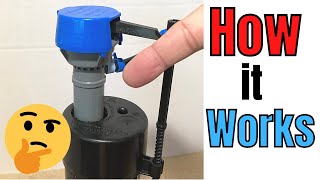 How Toilet Fill Valves Work [upl. by Mitch10]