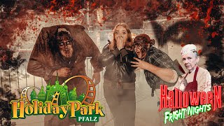 Holiday Park  Halloween Fright Nights 2022 die NEUE MAZE quotDas Schnitzelhausquot Top oder Flop [upl. by Mike898]