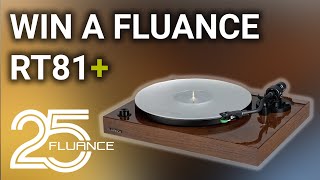 Win a Fluance RT81 Turntable  Celebrating 25 Years [upl. by Ahsla]