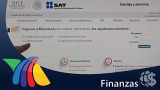 Buzón tributario facilita trámites ante el SAT  Noticias [upl. by Pelletier]