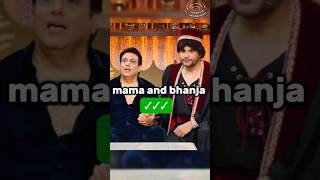 The great Kapil Sharma show mama and bhanja shorts 😄 [upl. by Dikmen]