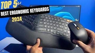 Best Ergonomic Keyboards 2024 [upl. by Anaej619]