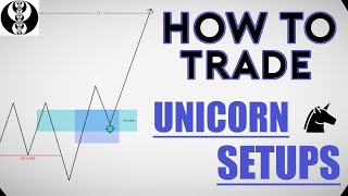 HOW TO TRADE UNICORN SETUPS  ICT Concepts [upl. by Baggett]