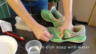 Simple Way to Clean Colorful Shoes [upl. by Khichabia]