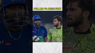 Kieron Pollard vs Shaheen Afridi Fight  Pollard Revenge Against Shaheen Afridi [upl. by Euqinobe]