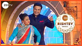 Zee Rishtey Awards 2015  Bharti amp Krushna Set The Stage On Fire  Zee TV [upl. by Slrahc468]