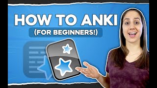 How to use Anki for beginners Anki tutorial for language learning [upl. by Sculley]