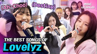 CC Lovelyzs greatest hits medley returns LOVELYZ AHCHOO [upl. by Annig534]