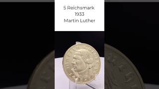 5 Reichsmark 1933  Martin Luther [upl. by Carbo53]