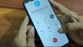 How to make conference call realme C21 conference call kaise kare realme C21 [upl. by Margaux973]