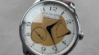 FP Journe Chronomètre Souverain 38mm Stainless Steel Edition FP Journe Watch Review [upl. by Parish]