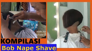 Bob Nape Shave  eXtreme Bob  Wanita Ini Memangkas Ekstrim Rambutnya [upl. by Eilyak]