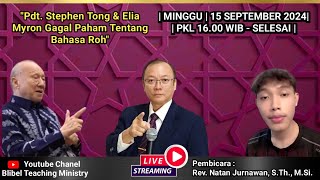 ROH KUDUS 11  Pdt Stephen Tong Dan Elia Myron Gagal Paham Bahasa Roh  Ibadah Minggu 15 09 2024 [upl. by Friederike763]