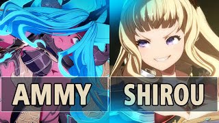 GBVSR🔥Ammy Versusia Vs COMRFLShirou Cagliostro🔥 High Level Gameplay [upl. by Corbet]