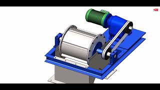 Drum separator Simulation video [upl. by Aliehs842]