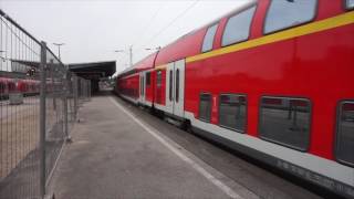 Bahnbetrieb wärend der Bauarbeiten in Mülheim R Hbf [upl. by Kobi960]