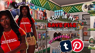 A DAY IN MY REALISTIC SAVE FILE │THE EXIST SAVE FILE│ The Sims 4 [upl. by Cairns]