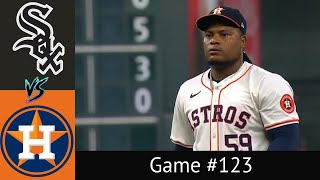 Astros VS White Sox Condensed Game 81824 [upl. by Hesoj]