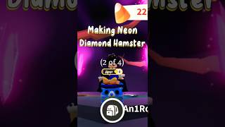 Making Neon Diamond Hamster🐹 in Adopt Me adoptme neon youtube music roblox cute shorts [upl. by Ramma640]