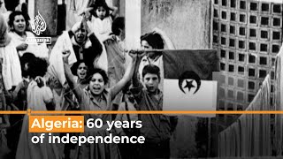 Algeria 60 years of independence from France  Al Jazeera Newsfeed [upl. by Aicillyhp]