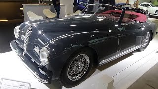 1948 Alfa Romeo 6C 2500 SS Cabriolet  Exterior and Interior  Auto Zürich Classic Car Show 2022 [upl. by Aurelea]