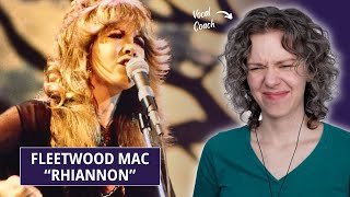 Fleetwood Mac quotRhiannonquot  Vocal Analysis featuring Stevie Nickss Masterful Performance [upl. by Ellah684]