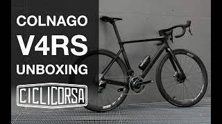 The New Colnago V4Rs  Unpacking and first look [upl. by Atsyrk]