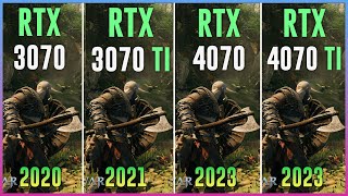 RTX 3070 vs RTX 3070 TI vs RTX 4070 vs RTX 4070 TI  Test in 12 Games [upl. by Siramad]